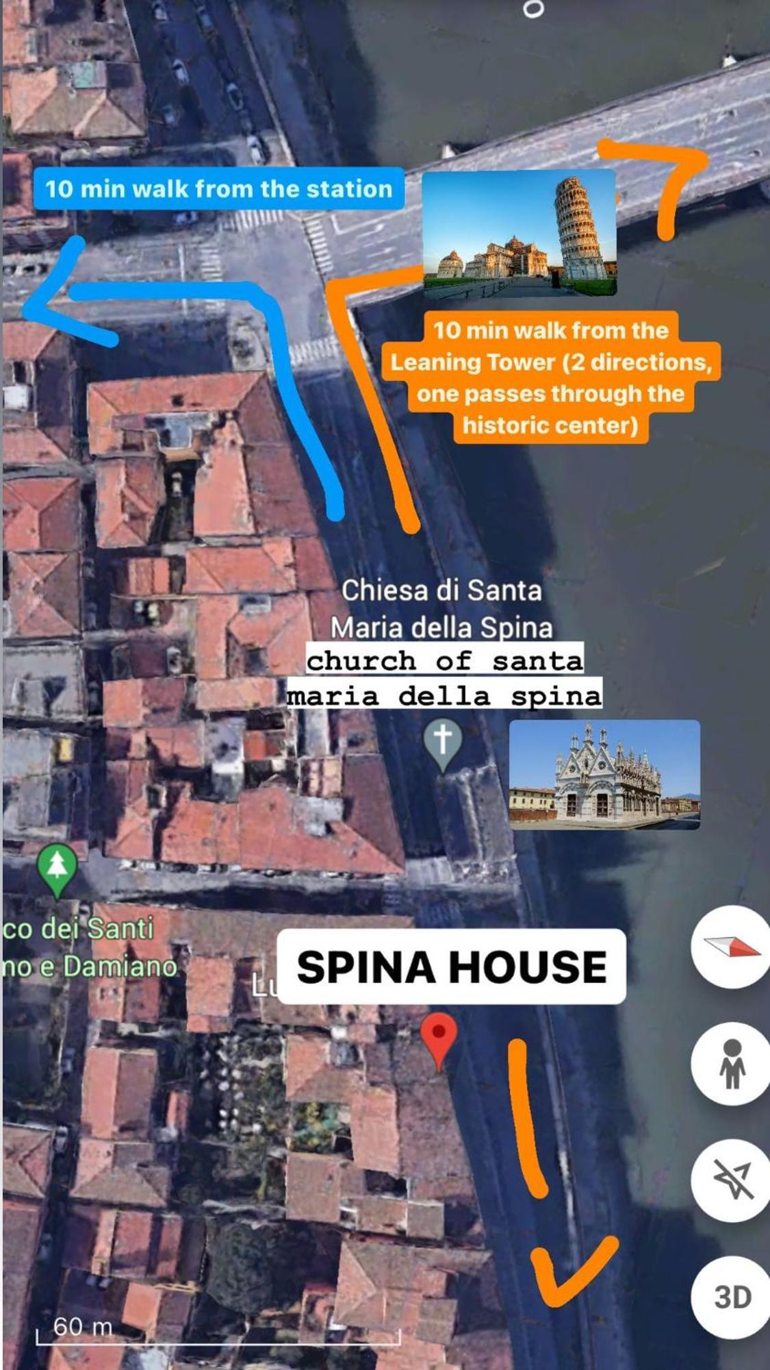 דירות פיזה Centro Storico Spina White House מראה חיצוני תמונה